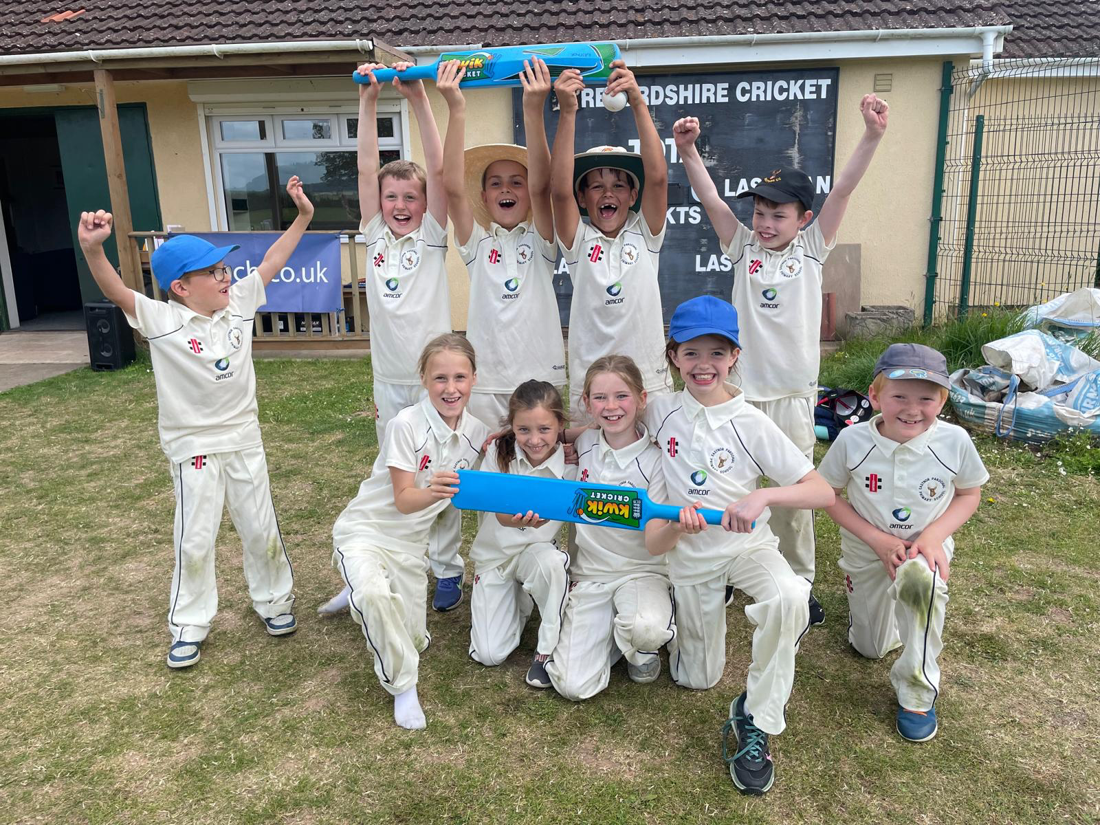 CRICKET | The enthusiastic young cricketers at Eastnor Parochial Primary School are celebrating following their outstanding performances at the Herefordshire Dynamos Cricket Finals Day