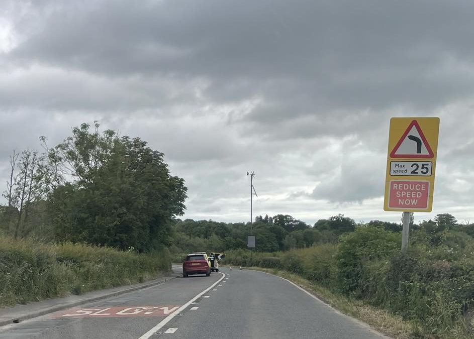 NEWS | Police have blocked off a major route near Hereford this morning 