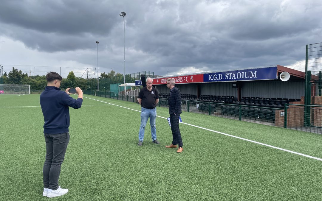 FOOTBALL | Hereford Pegasus Chairman Kevin Bishop announces new addition to the coaching team and deal with kit manufacturer Macron in interview with Your Herefordshire
