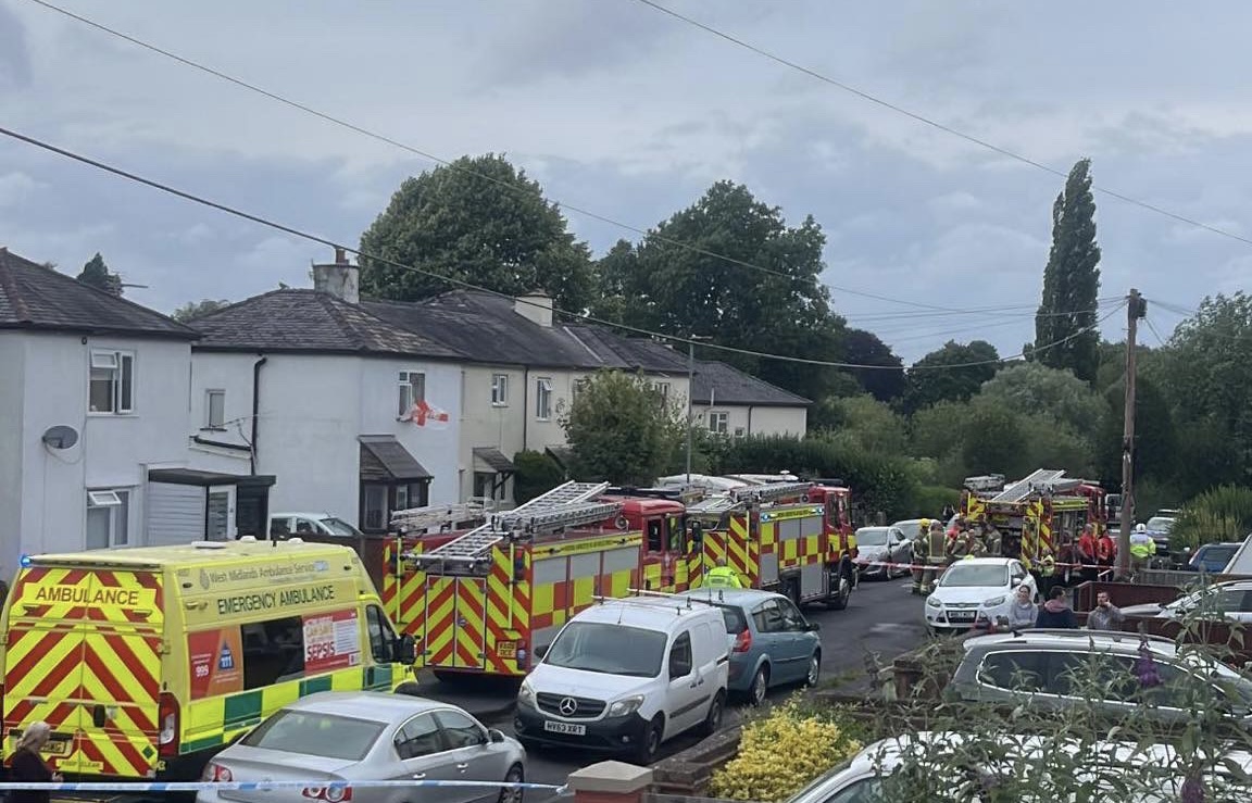 NEWS | A man has died and a woman has been taken to hospital following a house fire in Hereford last night