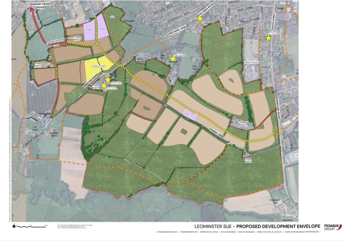 REVEALED | A new link road could be built in Herefordshire – as part of a huge housing development