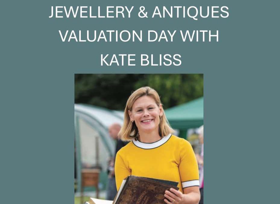 FEATURED | Kate Bliss is hosting a free drop in valuation day on Saturday 9th November