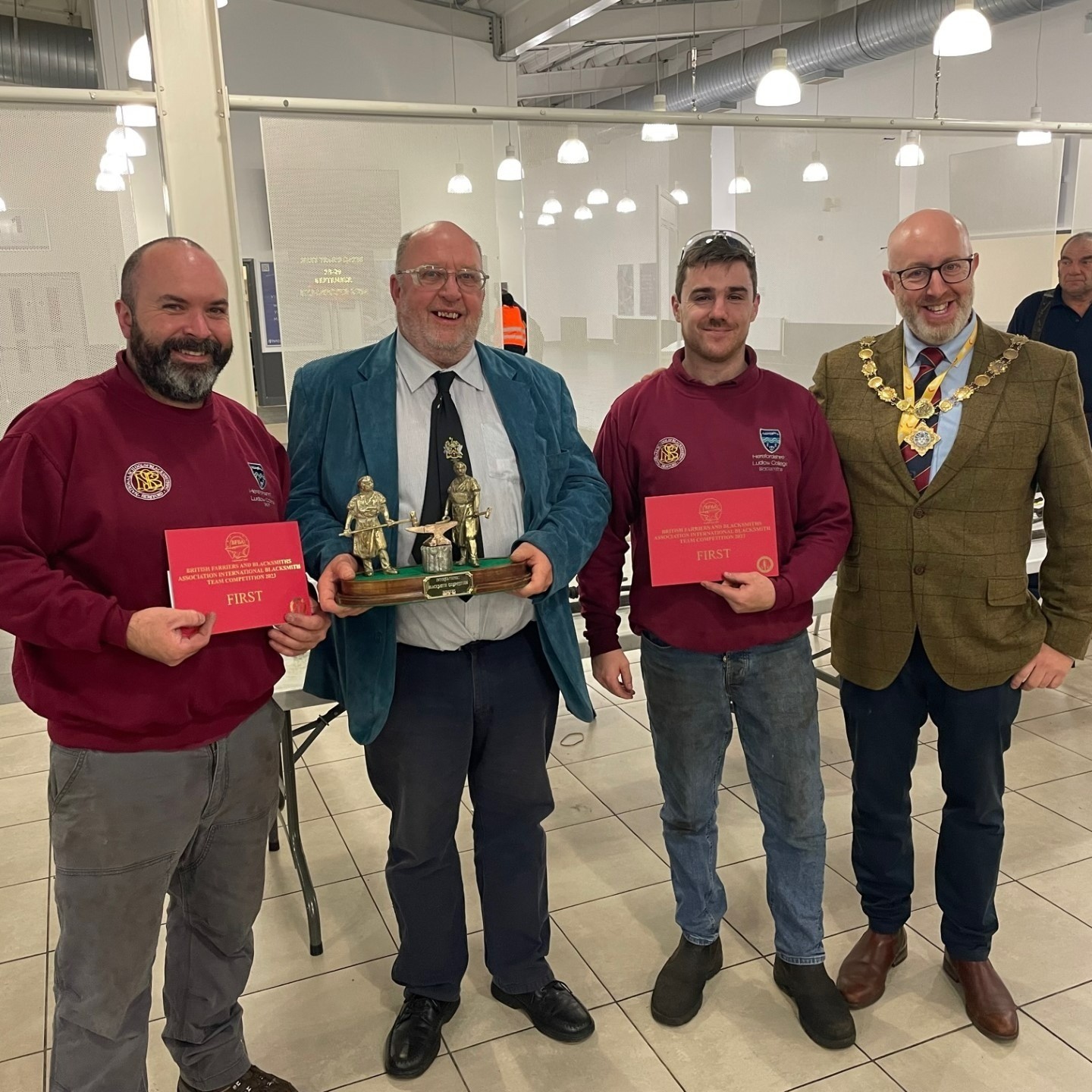 NEWS | Holme Lacy College Blacksmithing students win prestigious awards and staff are crowned International Champions 2023