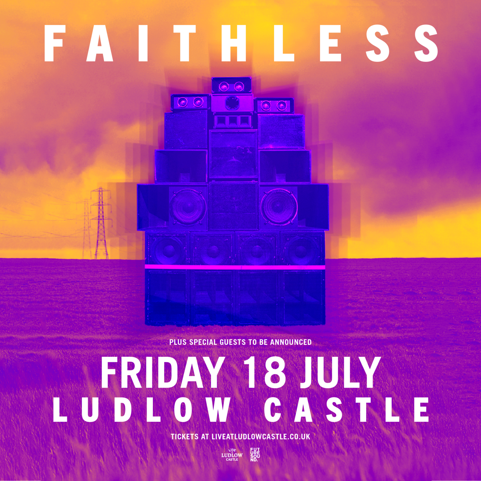 TICKETS | Tickets to see Legendary Act Faithless at Ludlow Castle will be available from 10am this morning