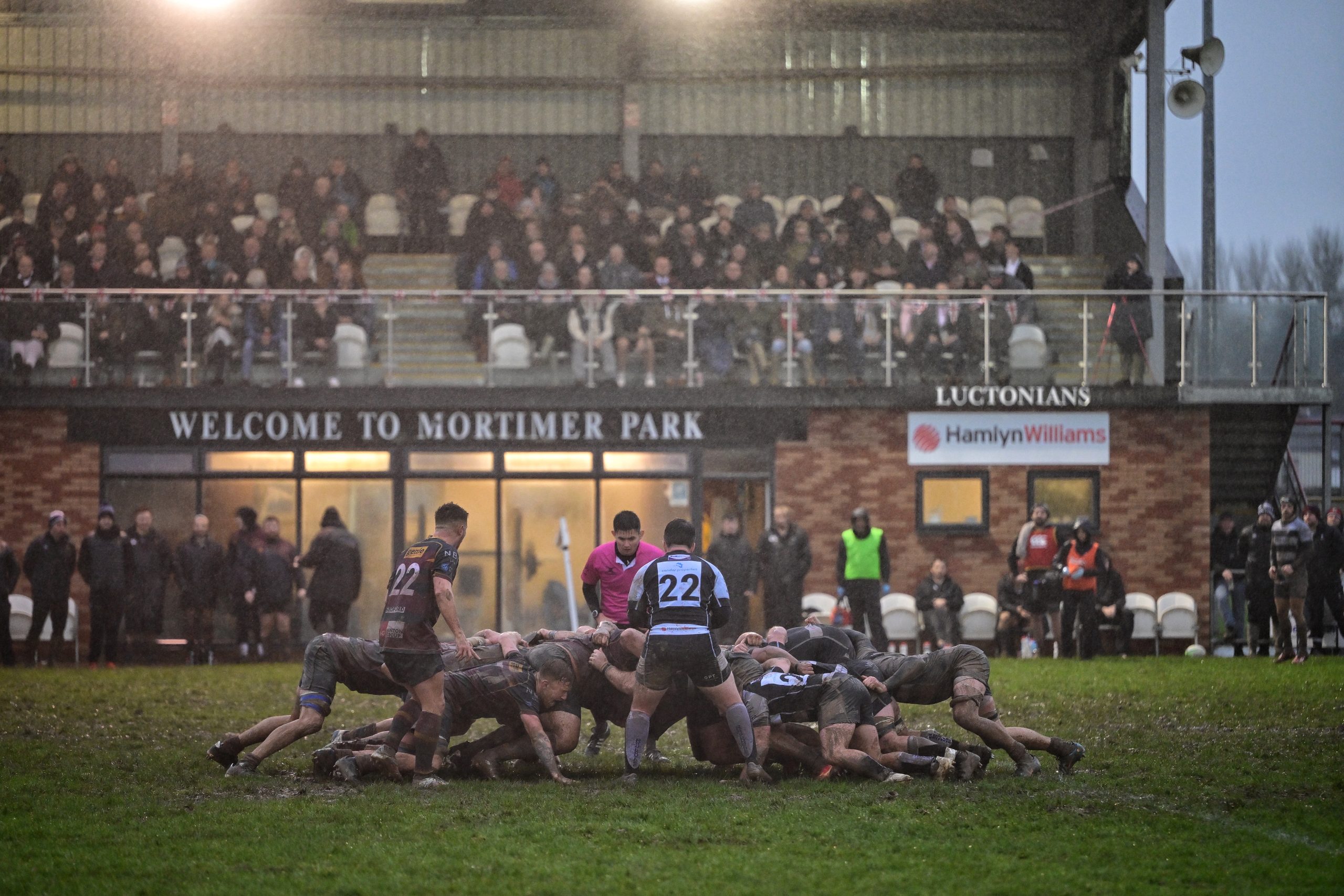 RUGBY | Luctonians grab important win in awful conditions as Storm Bert swept across Herefordshire over the weekend