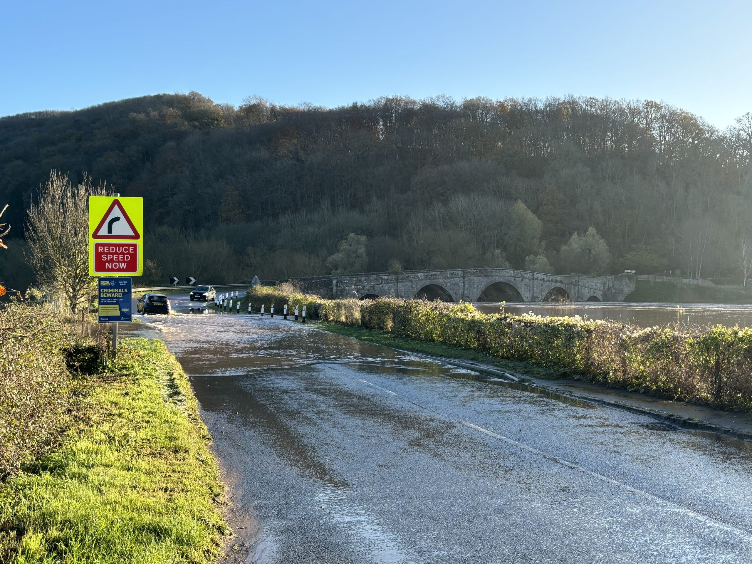 FLOODING | A number of roads are closed in Herefordshire this morning following further rain overnight 