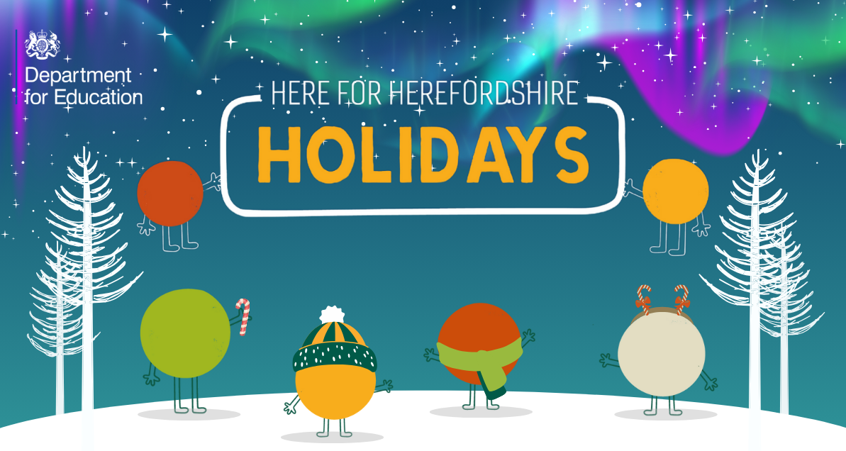 NEWS | Herefordshire children receiving free school meals are being offered a wide range of exciting free activities during the Christmas holidays