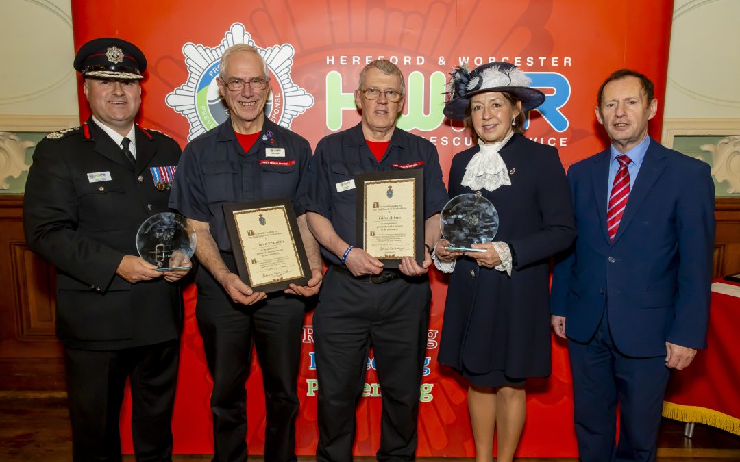 NEWS | Fire Service staff recognised for their exceptional work at Herefordshire Medals & Awards Ceremony