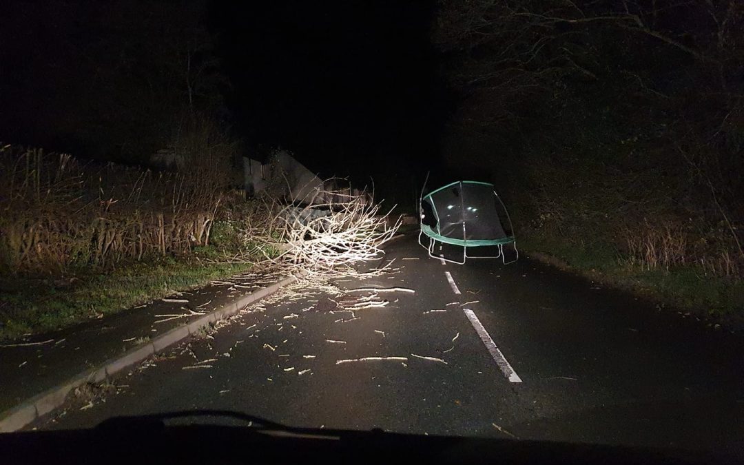 STORM DARRAGH – 6.30am | Latest road closures and information as Storm Darragh causes disruption across Herefordshire