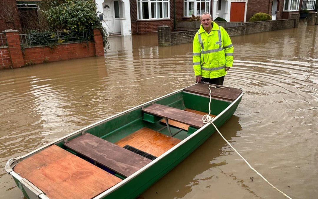 FLOODS – 8.30am Update | Flood levels falling across most of Herefordshire but more than twenty roads remain closed this morning