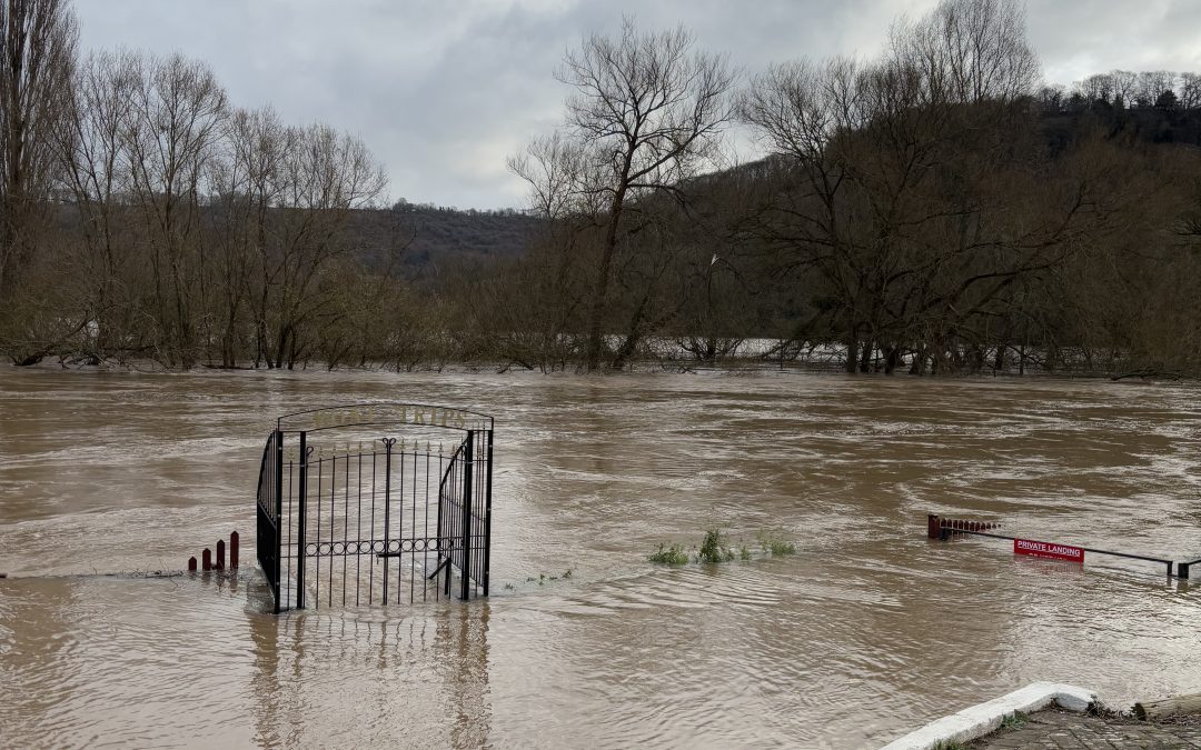 FLOODS – 12.45pm Update | Flood levels falling across most of Herefordshire but several roads remain closed