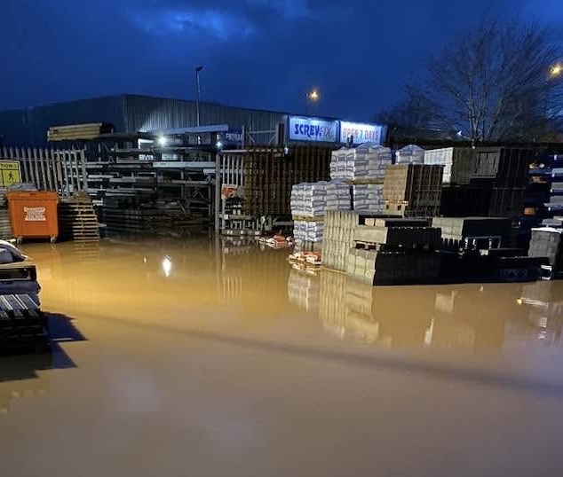 FLOODS | A Hereford business has been forced to close this morning due to flooding 