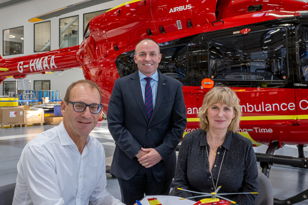 NEWS | Midlands Air Ambulance Charity Has Purchased Its New Air Ambulance Helicopter