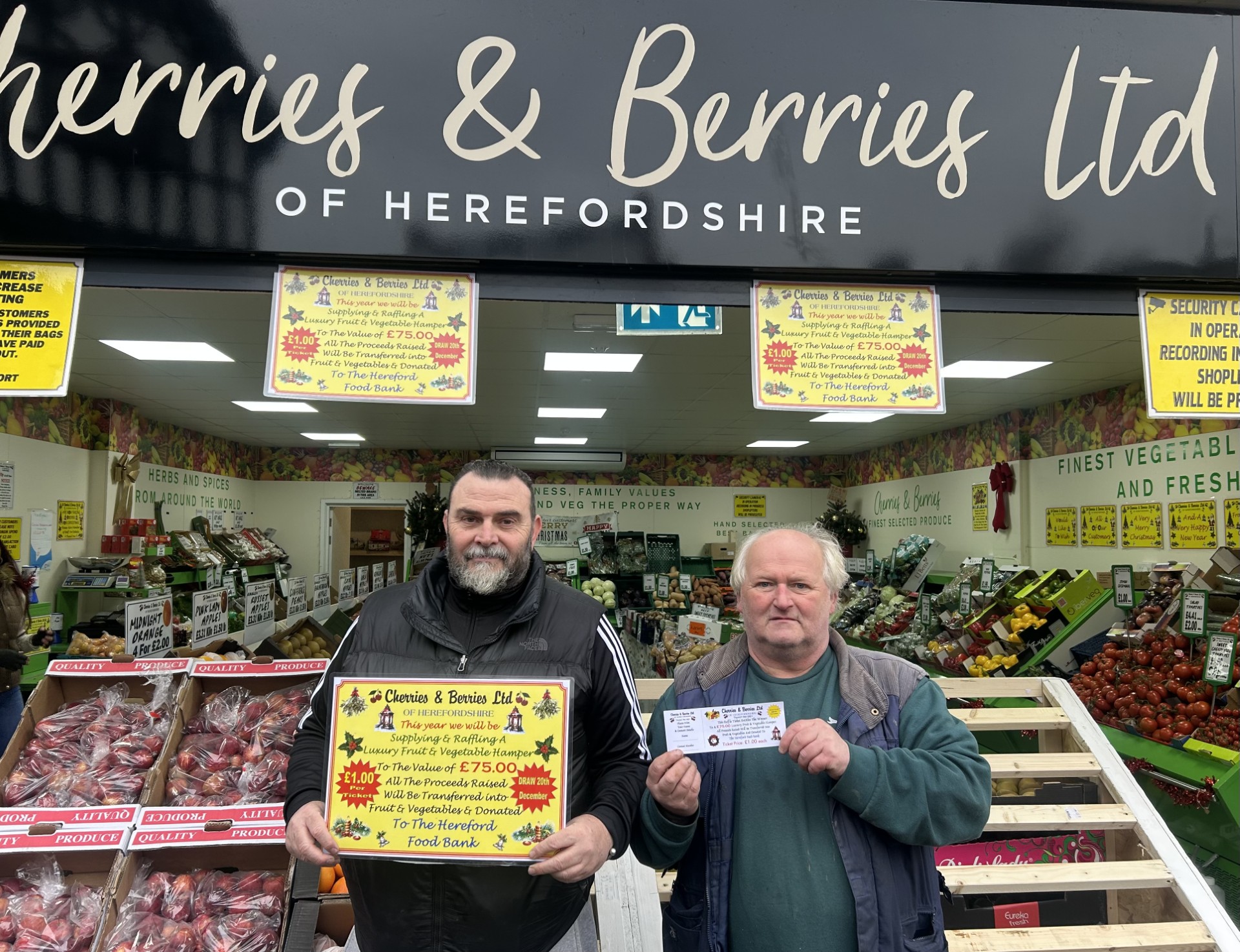 NEWS | A Hereford business is supporting the Food Bank with a charity raffle