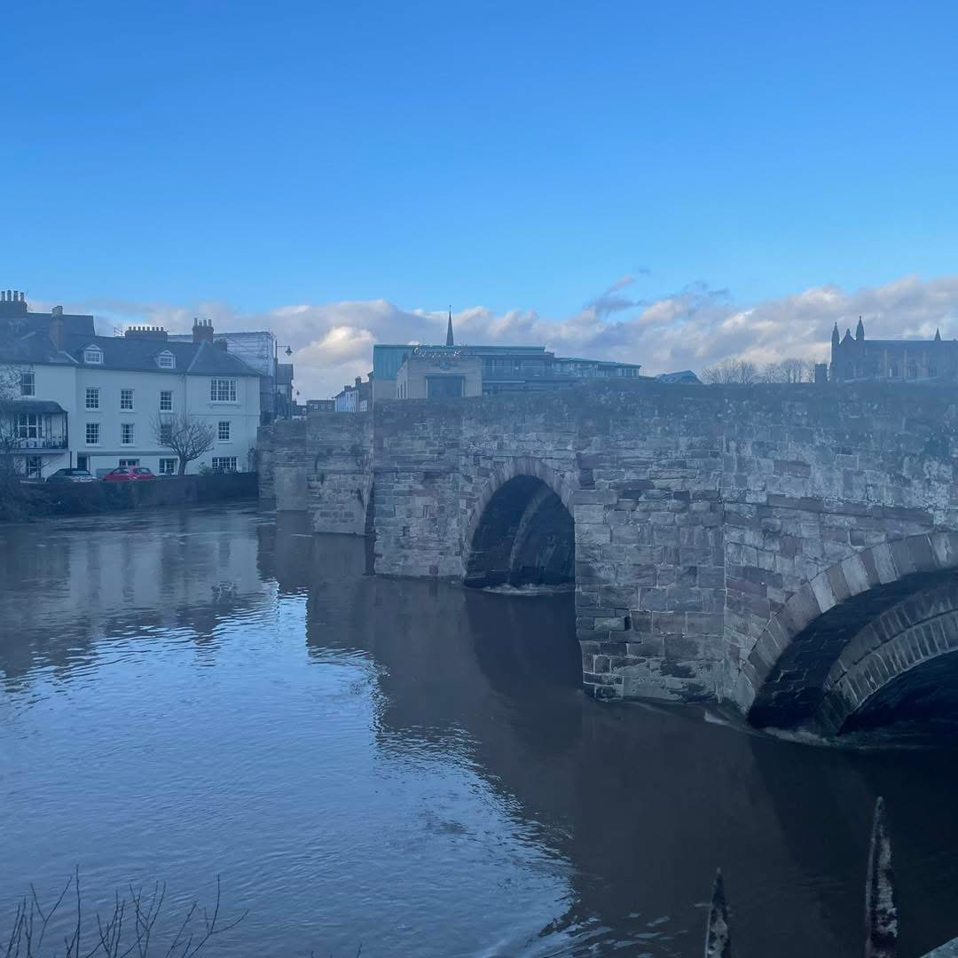 FLOOD ALERTS | A flood alert has been issued for the River Wye in Herefordshire with rain across Wales and snow melt leading to rising river levels