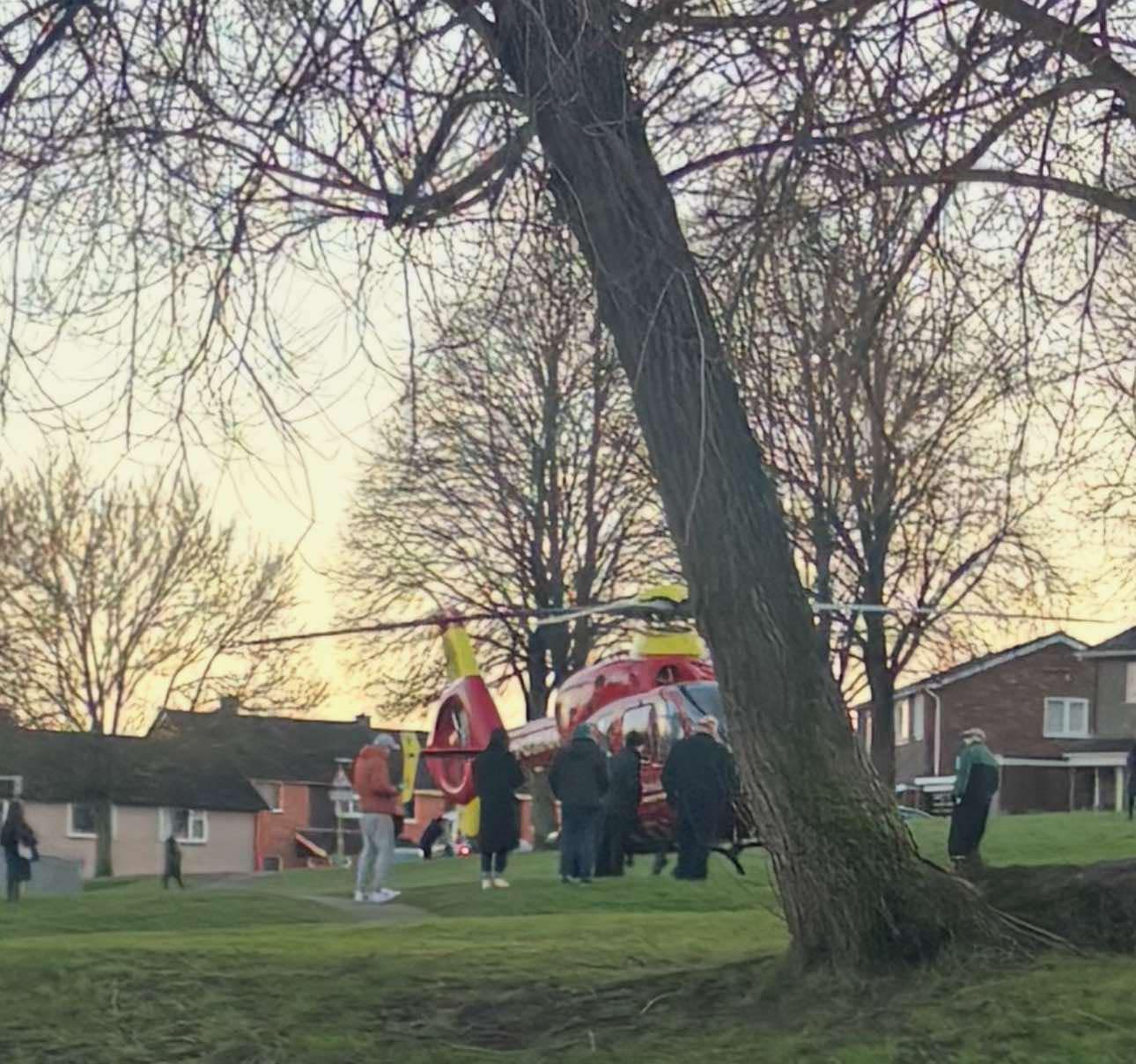 BREAKING NEWS | The Air Ambulance has been called to an incident in Hereford this afternoon 