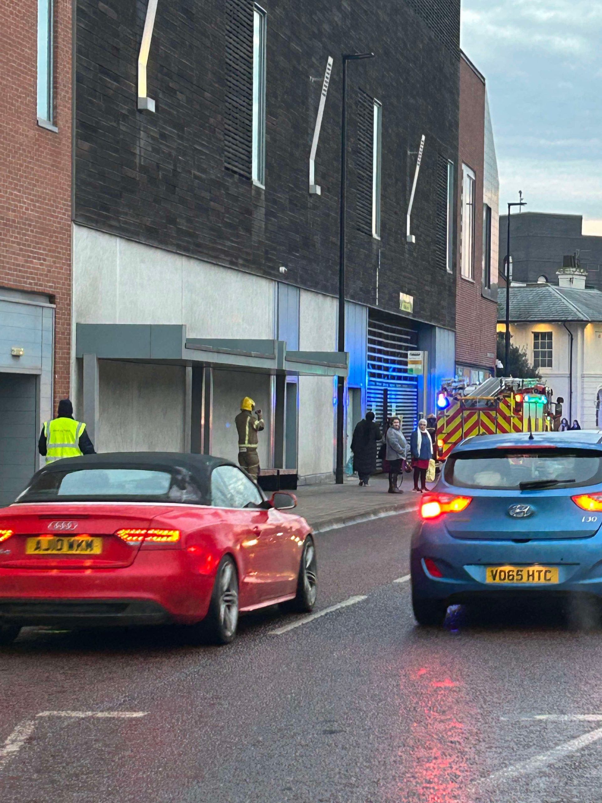 BREAKING NEWS | Emergency services responding to an incident at the Old Market in Hereford this afternoon 