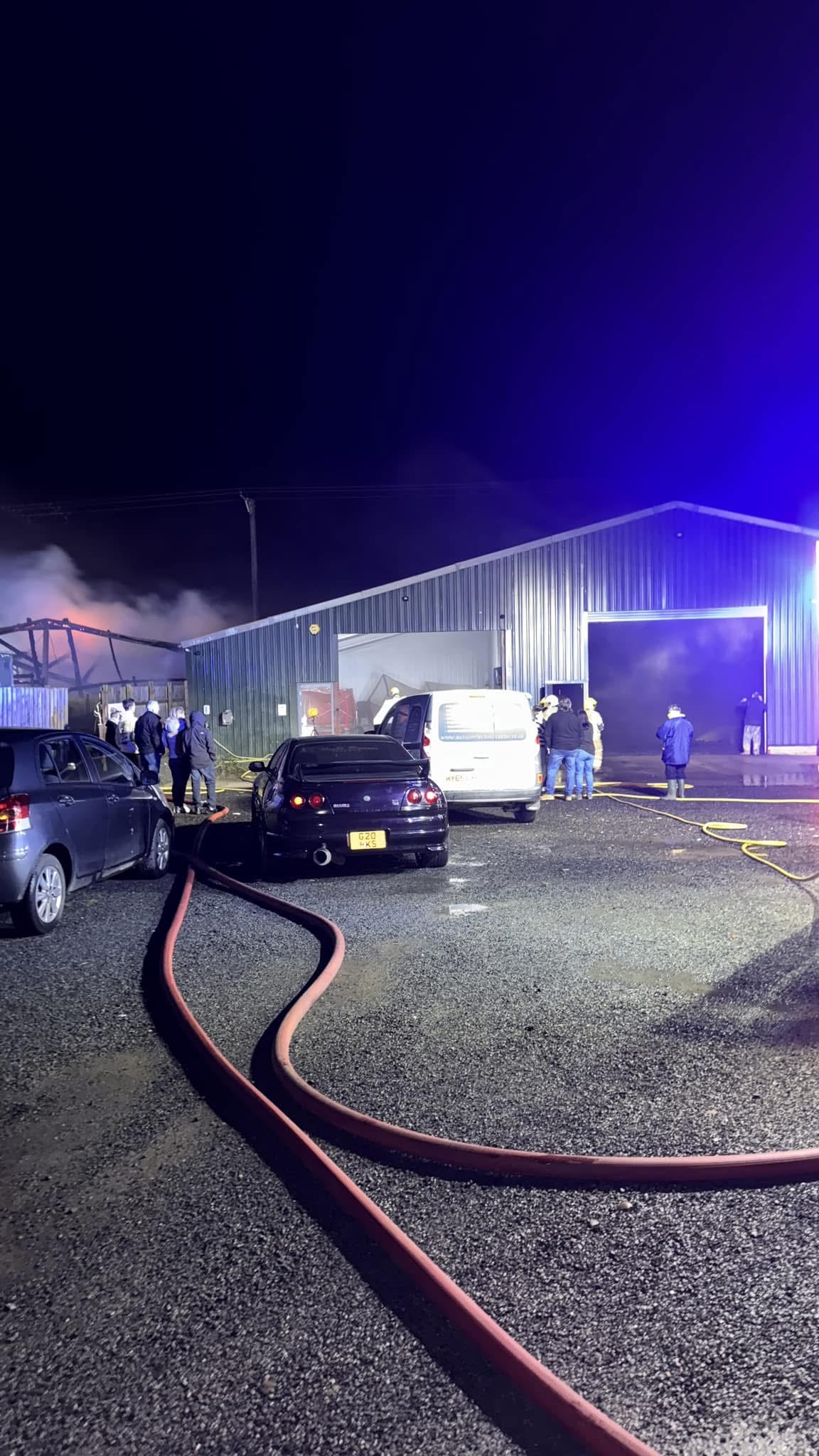 BREAKING | A large fire has caused significant damage to a number of businesses overnight