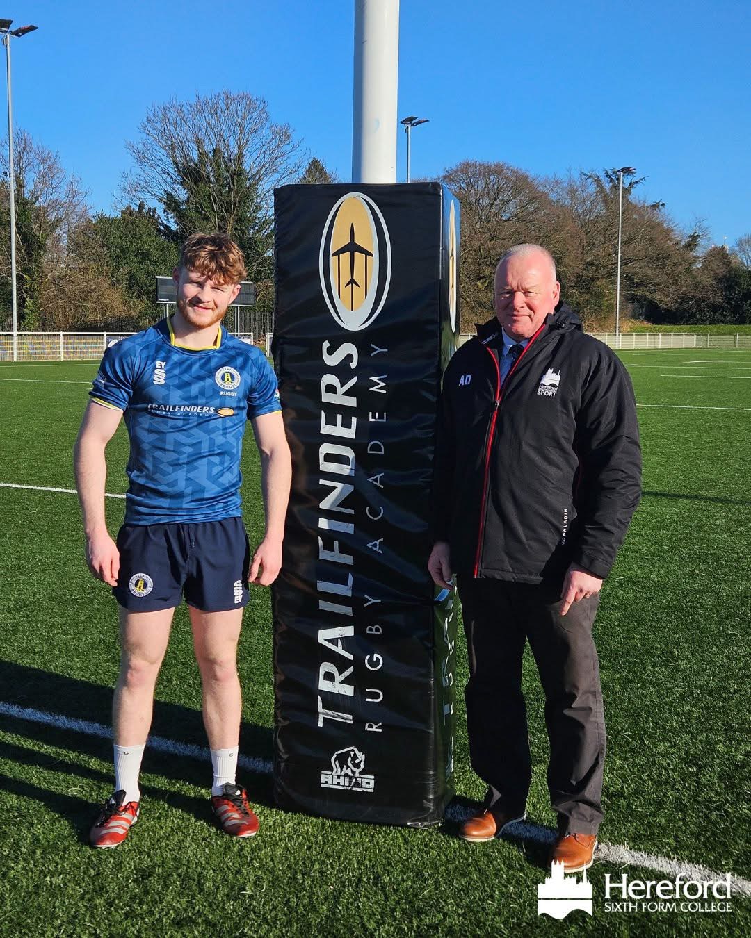 RUGBY | Hereford Sixth Form College have launched an exciting partnership with championship rugby club Ealing Trailfinders