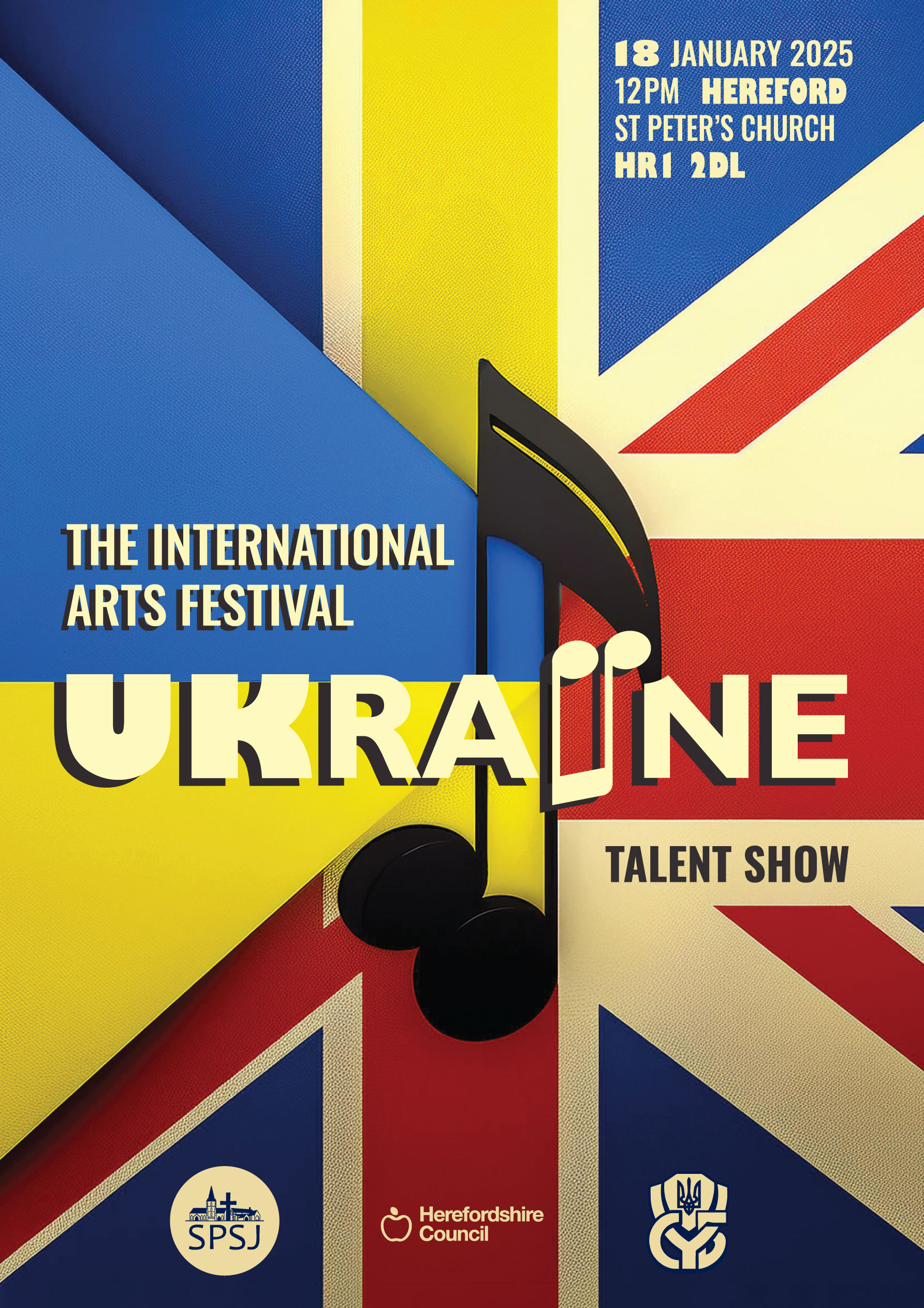 NEWS | The International Arts Festival of Ukrainian Culture takes place in  Hereford on the 18th January