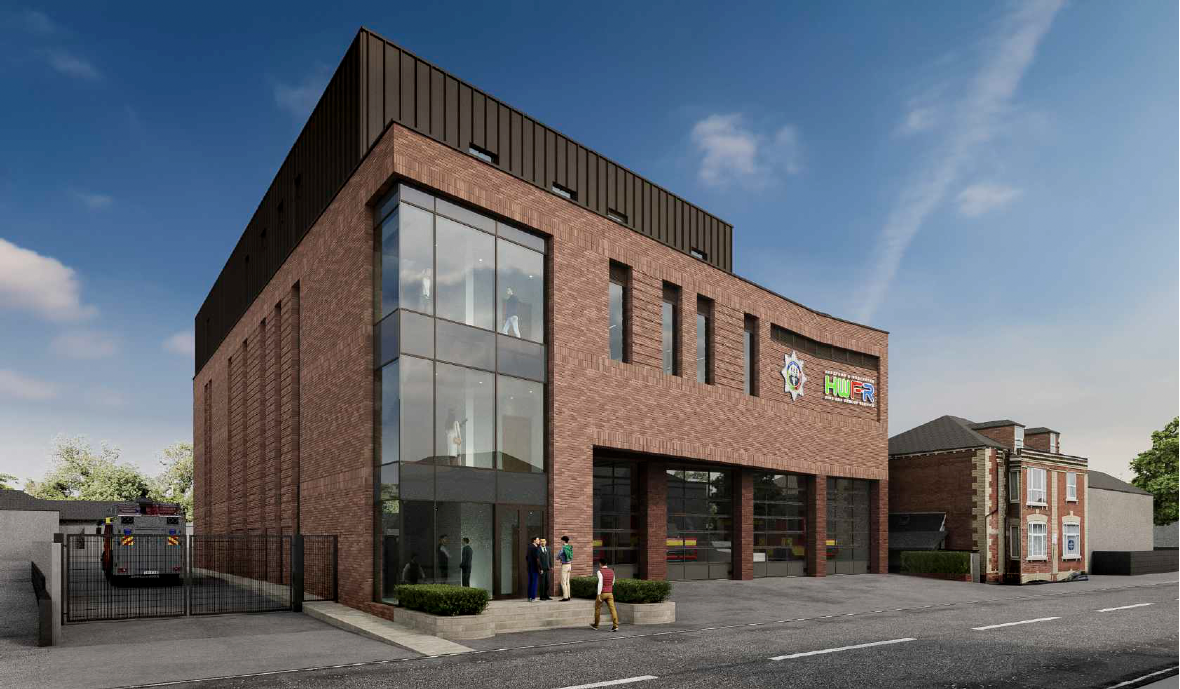 NEWS | Construction of temporary fire station on Mortimer Road in Hereford to get underway soon ahead of the rebuild of Hereford Fire Station on St Owen Street