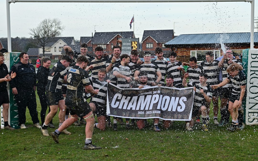 RUGBY | Luctonians 2nd XV finally achieve promotion after 32-12 victory over Leamington RFC at Mortimer Park