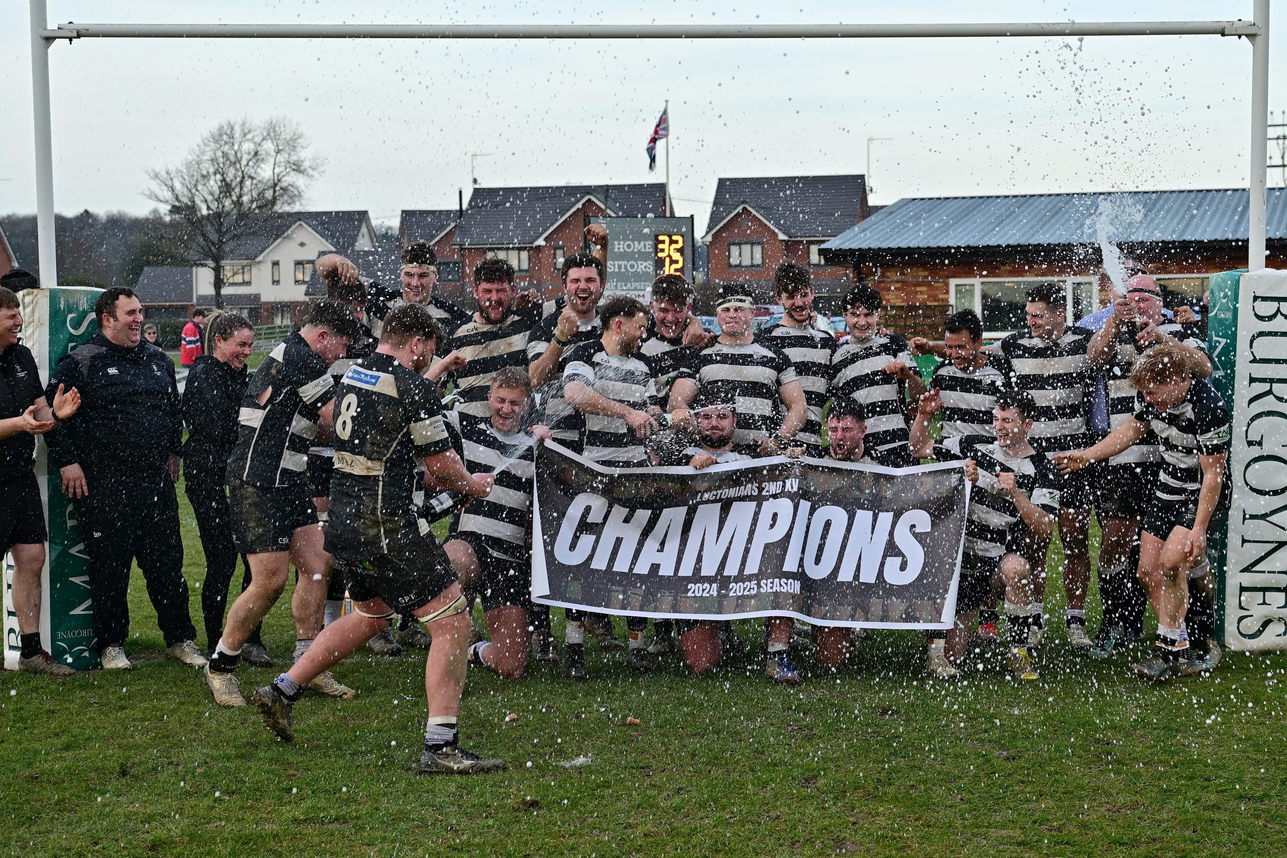 RUGBY | Luctonians 2nd XV finally achieve promotion after 32-12 victory over Leamington RFC at Mortimer Park