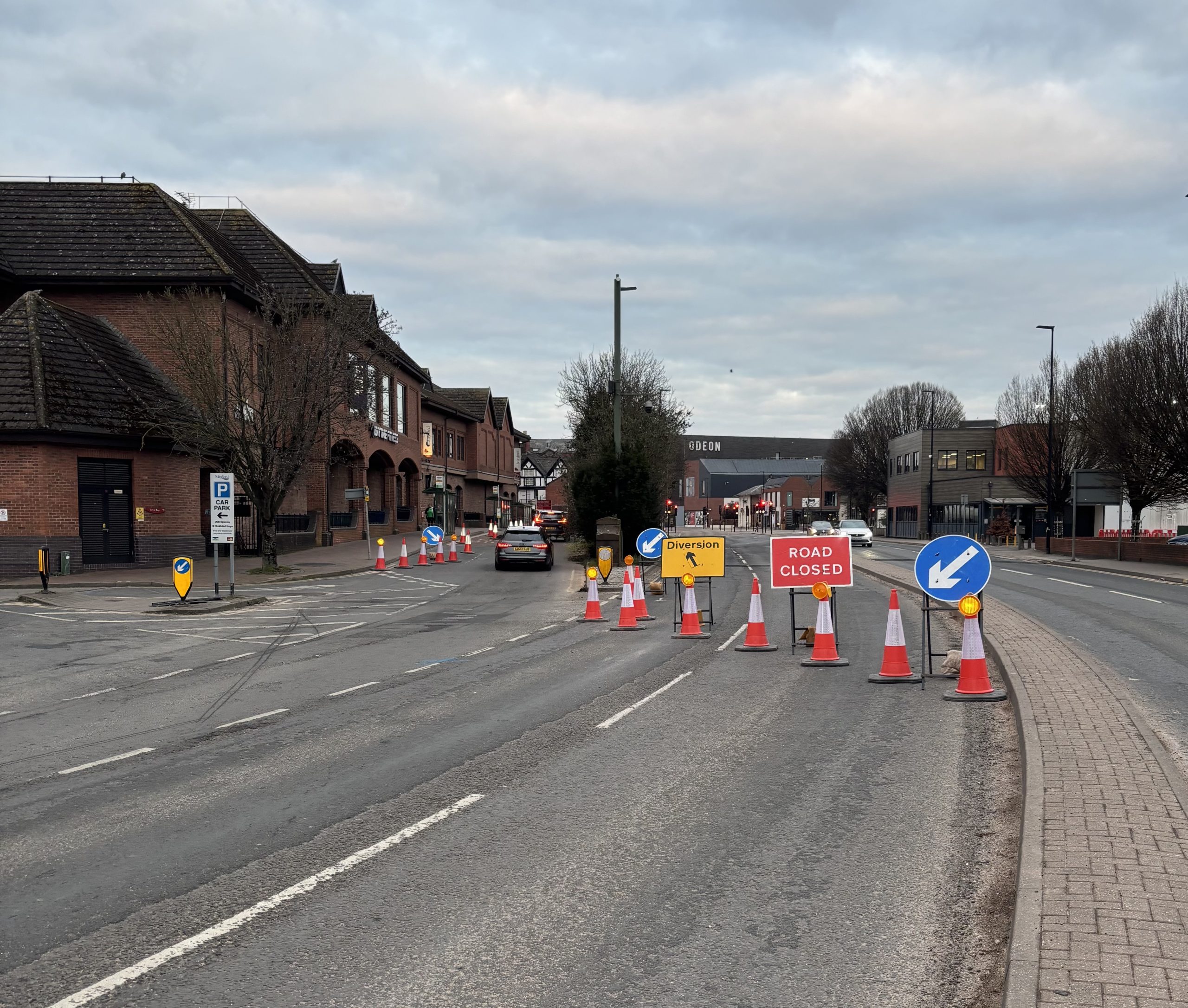 UPDATE | Blueschool Street in Hereford could be closed for ‘several days’ due to emergency works with motorists urged to plan for delays