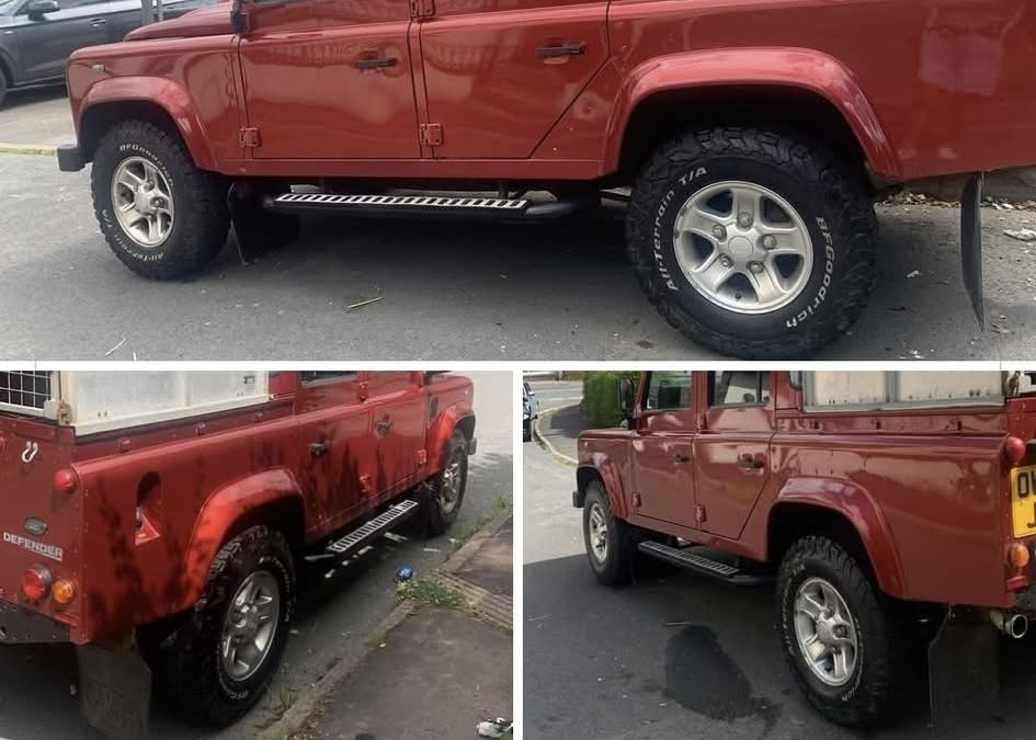 STOLEN VEHICLE | Search launched after a Land Rover was stolen from a driveway