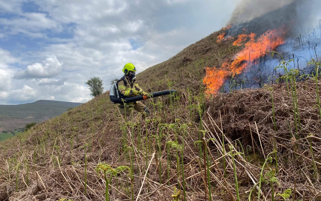 BREAKING NEWS | Fire crews in Wales dealing with an ‘extremely high number’ of calls relating to grass fires with people told to call 999 if your life or property is in immediate danger