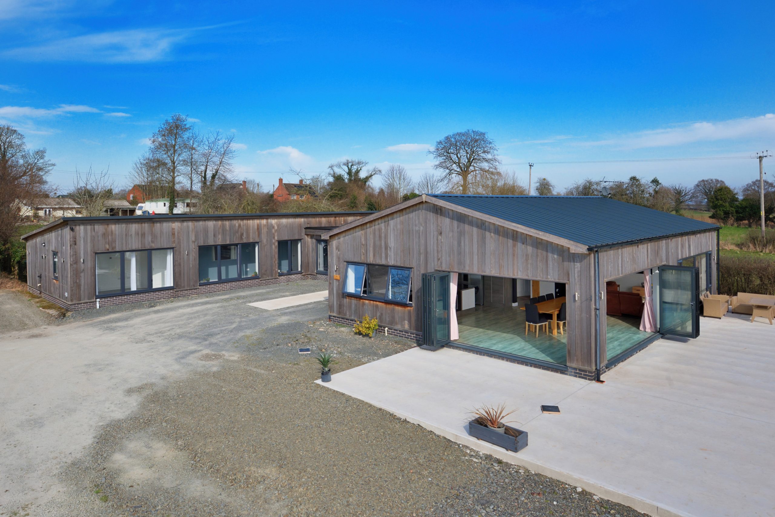 PROPERTY | An exceptionally spacious single-storey contemporary barn conversion with stunning views of the Herefordshire countryside