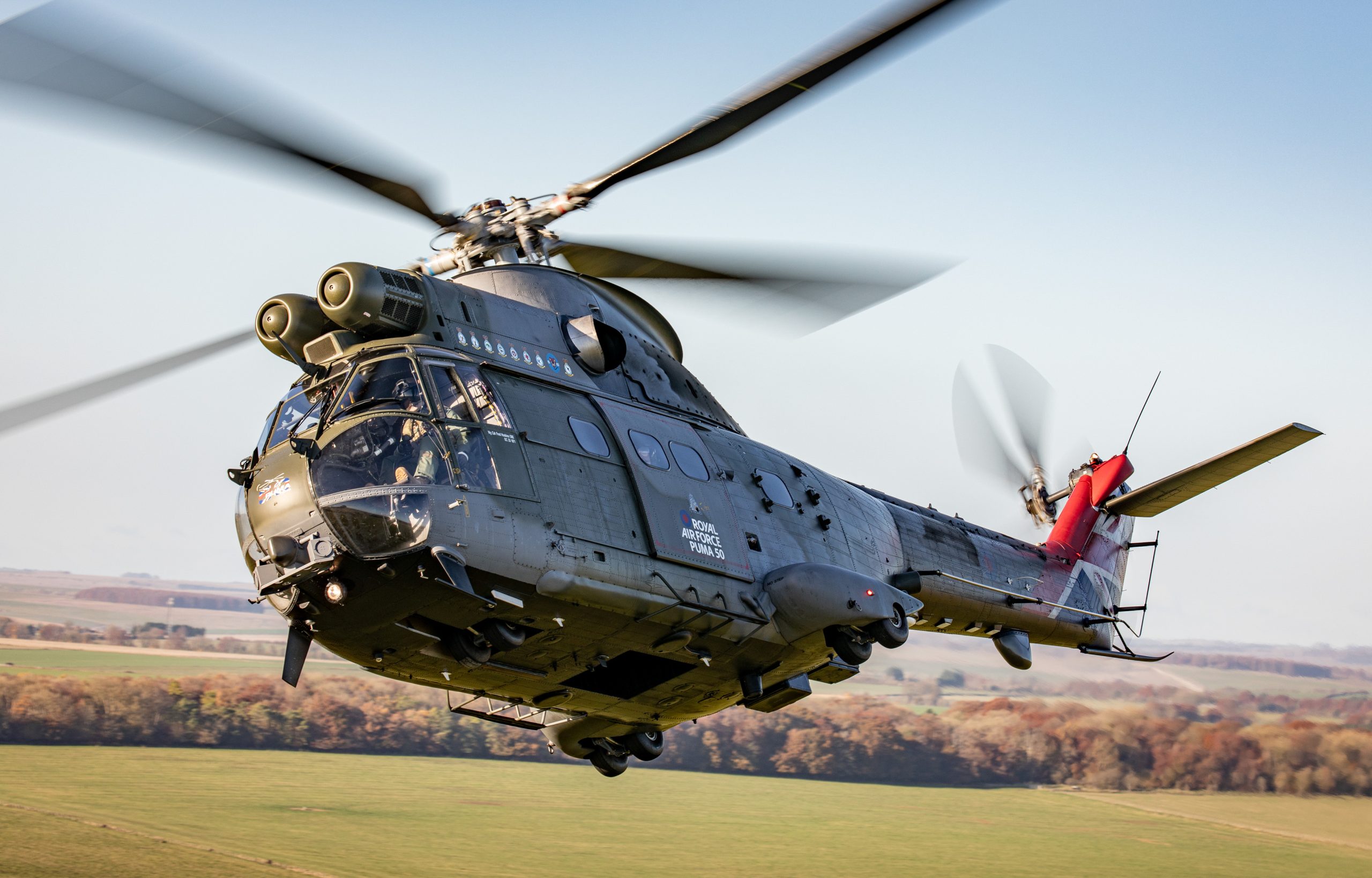 NEWS | A Puma HC.Mk2 Helicopter will visit Hereford on one of its final journeys later this month before the Puma HC.Mk2 are retired from service