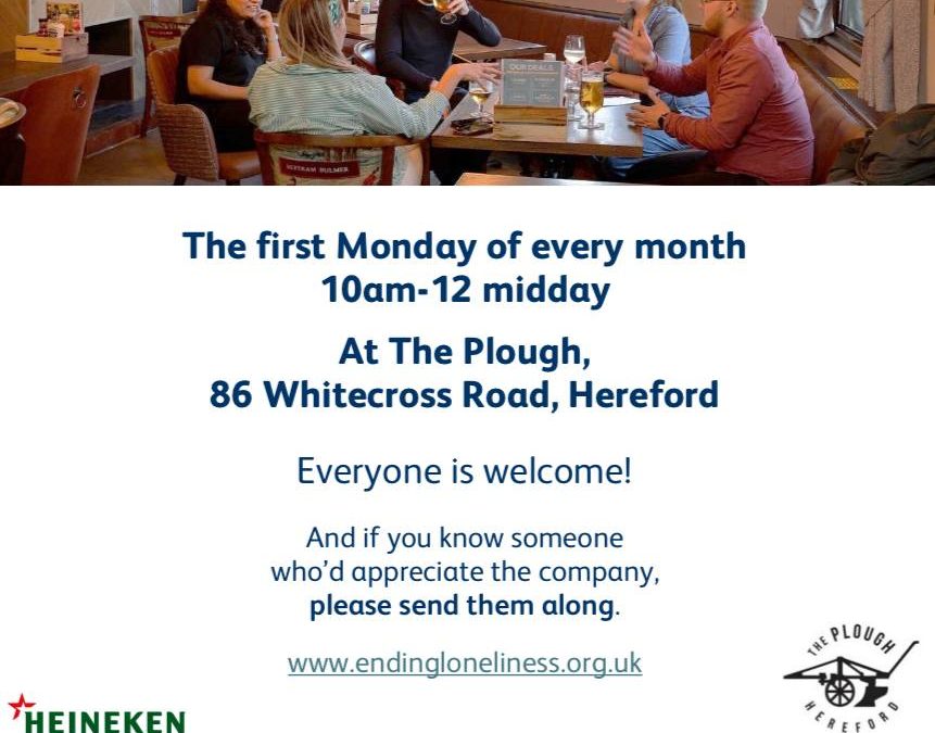 NEWS | Community event taking place in Hereford on Monday 2nd June to combat loneliness
