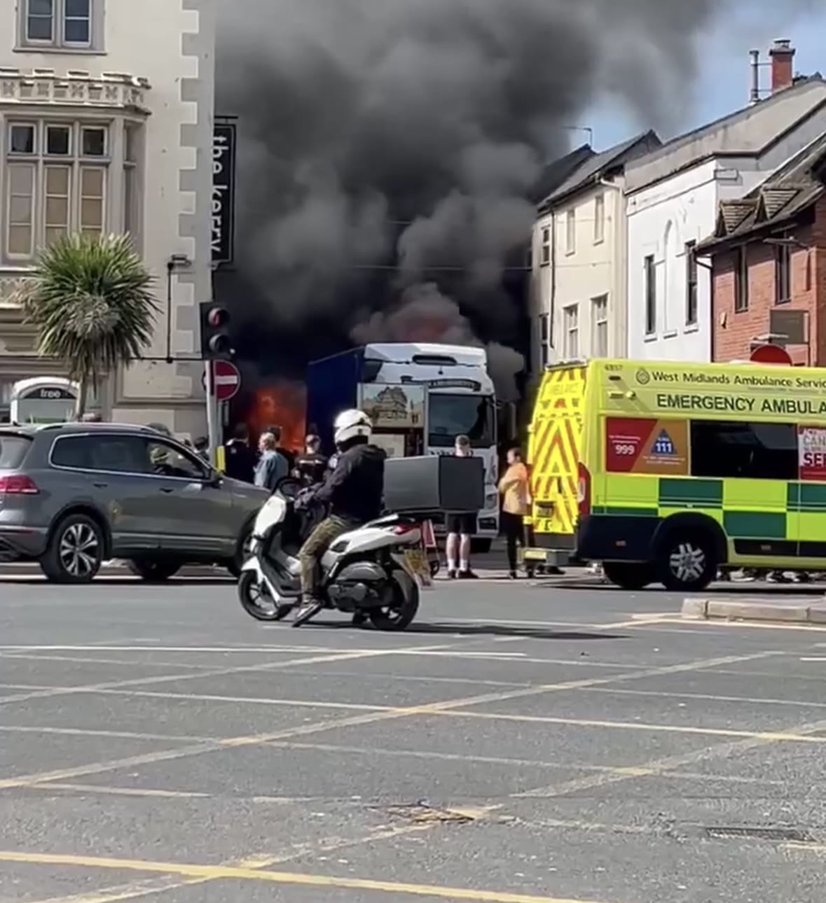 BREAKING NEWS | Hereford & Worcester Fire and Rescue Service confirm they have been called to an ongoing incident in Hereford city centre