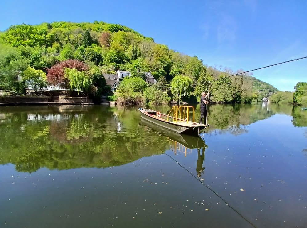 NEWS | Hand Ferry repaired and back in action at Symonds Yat in time for the summer season