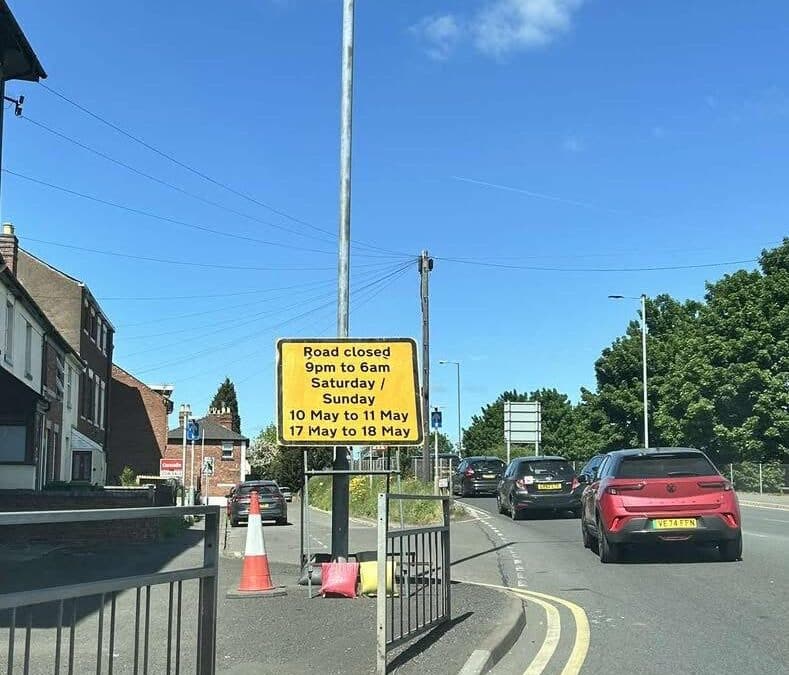 NEWS | Motorists advised to plan ahead with a FULL ROAD CLOSURE on the A49 (Holmer Road and Newtown Road) in Hereford overnight this weekend