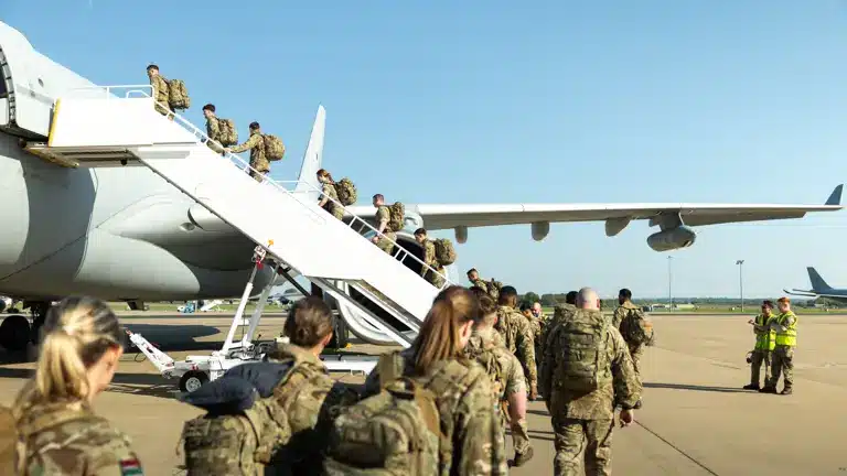 NEWS | Hundreds of British Army soldiers have been deployed to Estonia for a major multinational exercise