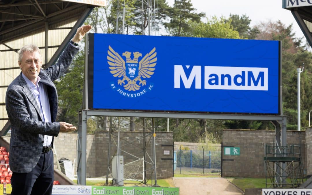 NEWS | Hereford based MandM announces a new multi-year partnership with St Johnstone Football Club – becoming the team’s main shirt sponsor from the 2025/26 season
