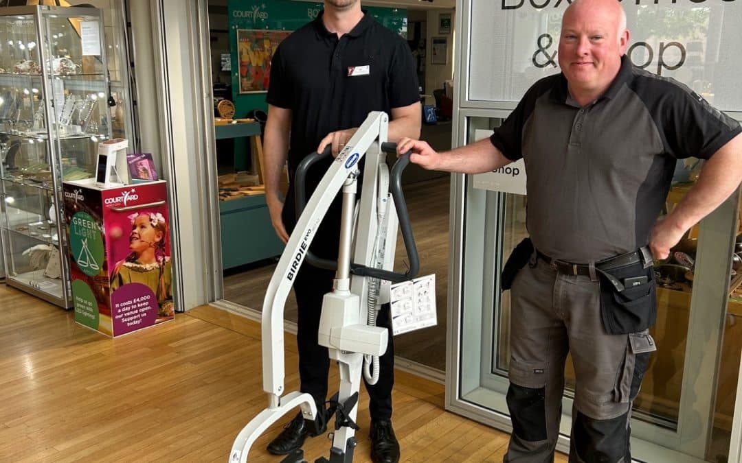 NEWS | The Courtyard is thrilled to announce the installation of a brand-new mobility hoist