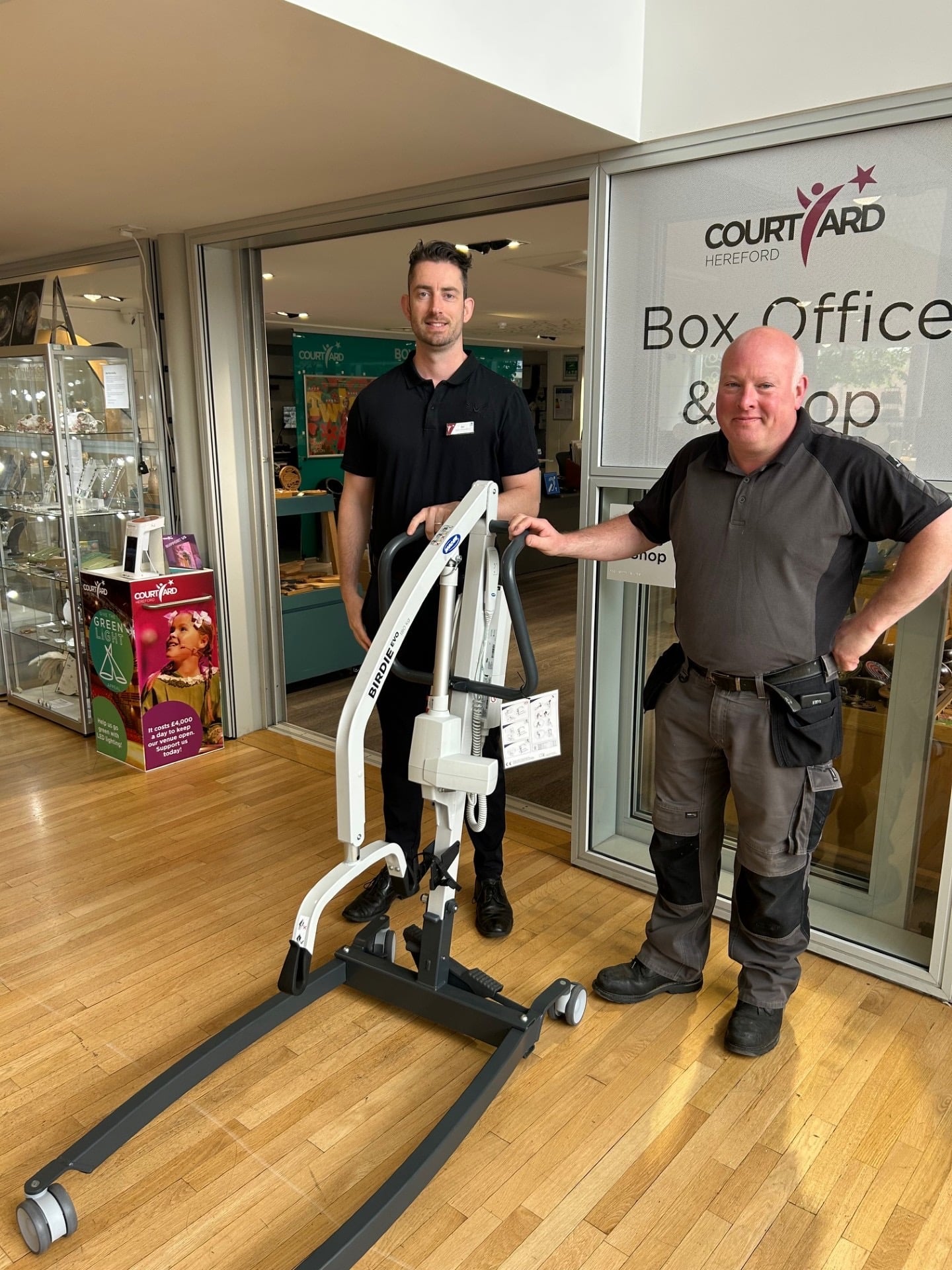 NEWS | The Courtyard is thrilled to announce the installation of a brand-new mobility hoist