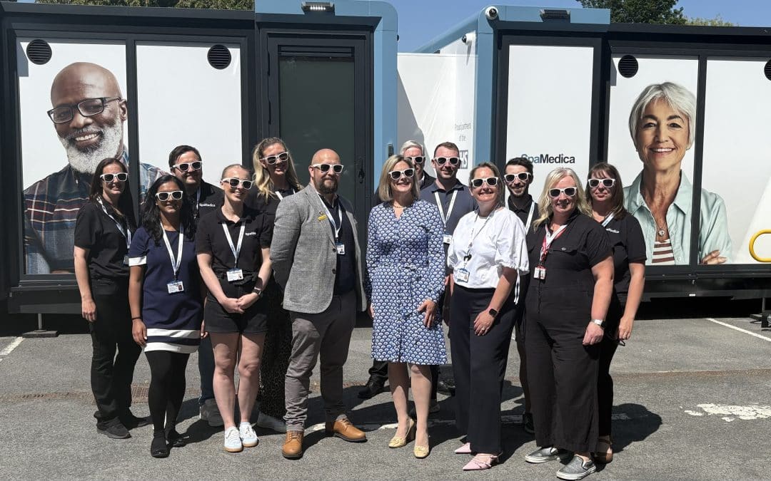 NEWS | TV’s Kate Bliss opens UK-first eye care centre in Hereford as SpaMedica hosts community launch
