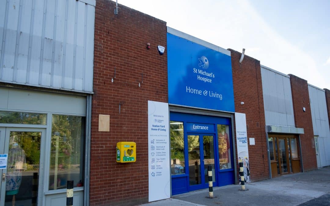 NEWS | St Michael’s Hospice is pleased to announce the reopening of its newly transformed Home & Living charity shop in Leominster