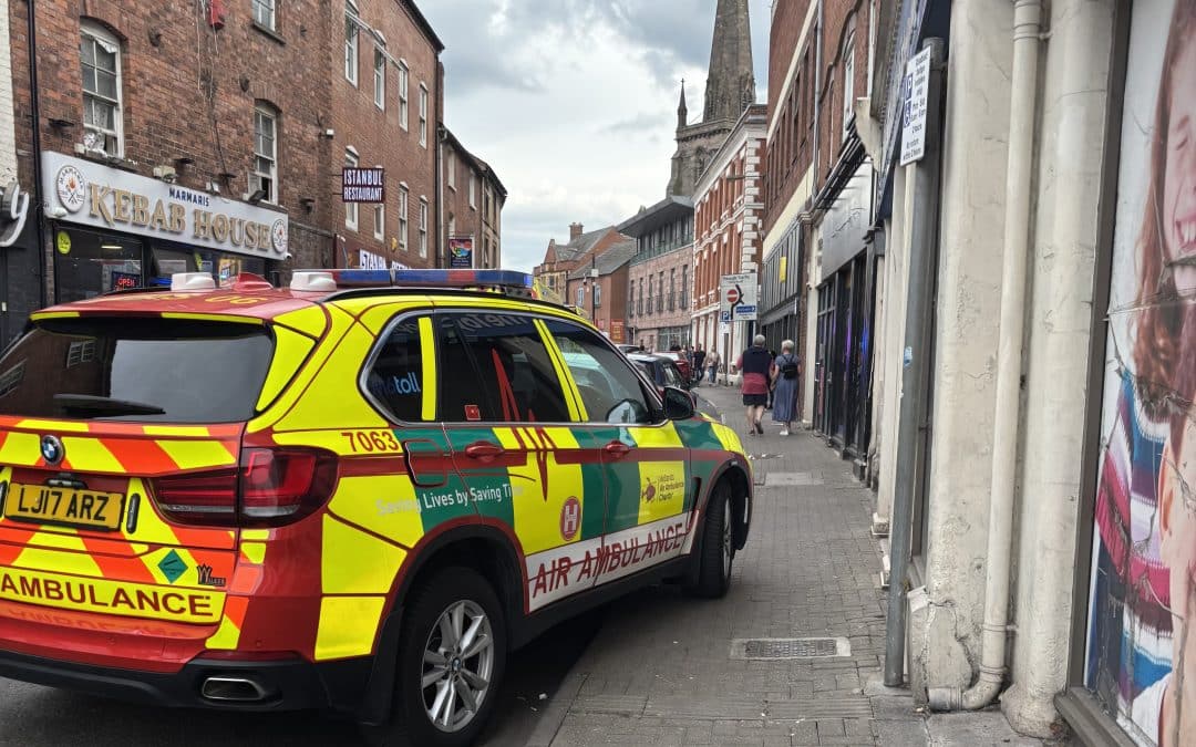 NEWS | West Midlands Ambulance Service confirm that a man has died after emergency services were called to Union Street in Hereford on Friday