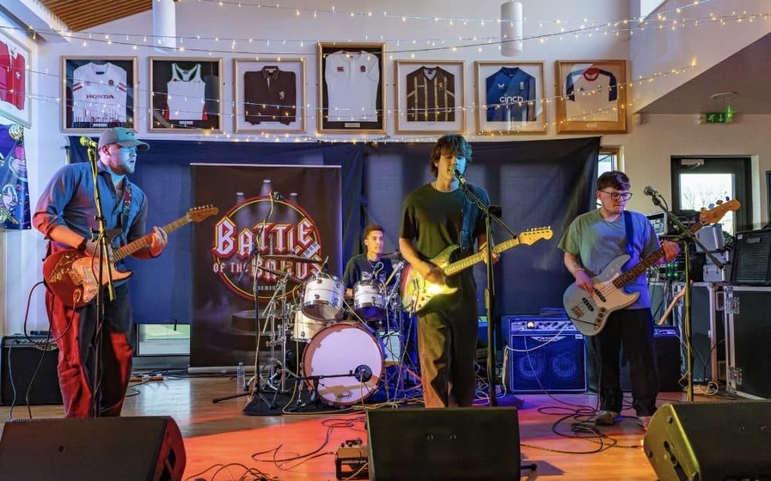 FEATURED | Superhouse are a new group bursting into the live music scene in Herefordshire and you could help them share the stage at Lakefest with Busted!