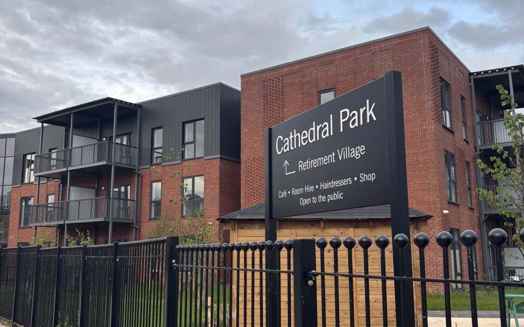 FEATURED | Cathedral Park – Hereford’s newest retirement village that has 80 one-and-two bedroom apartments and a cafe, hairdressers and shop for the public
