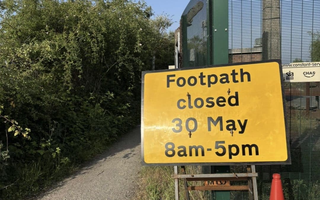 NEWS | A busy footpath in Hereford will be closed to pedestrians today
