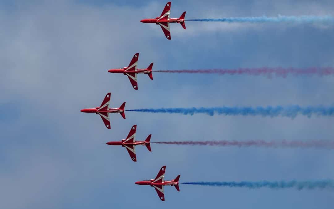 FEATURED | You can see the red arrows fly over Herefordshire later today as part of the Midlands Air Festival