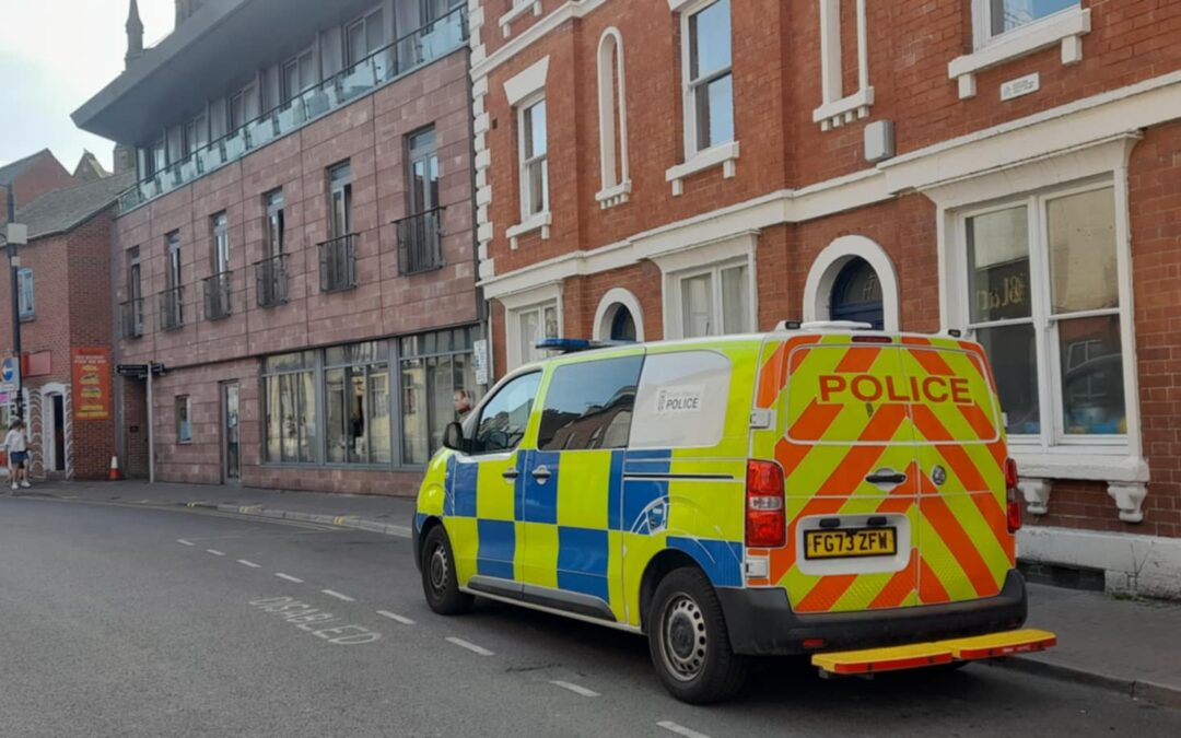 BREAKING | A police operation is underway at a takeaway outlet in Hereford