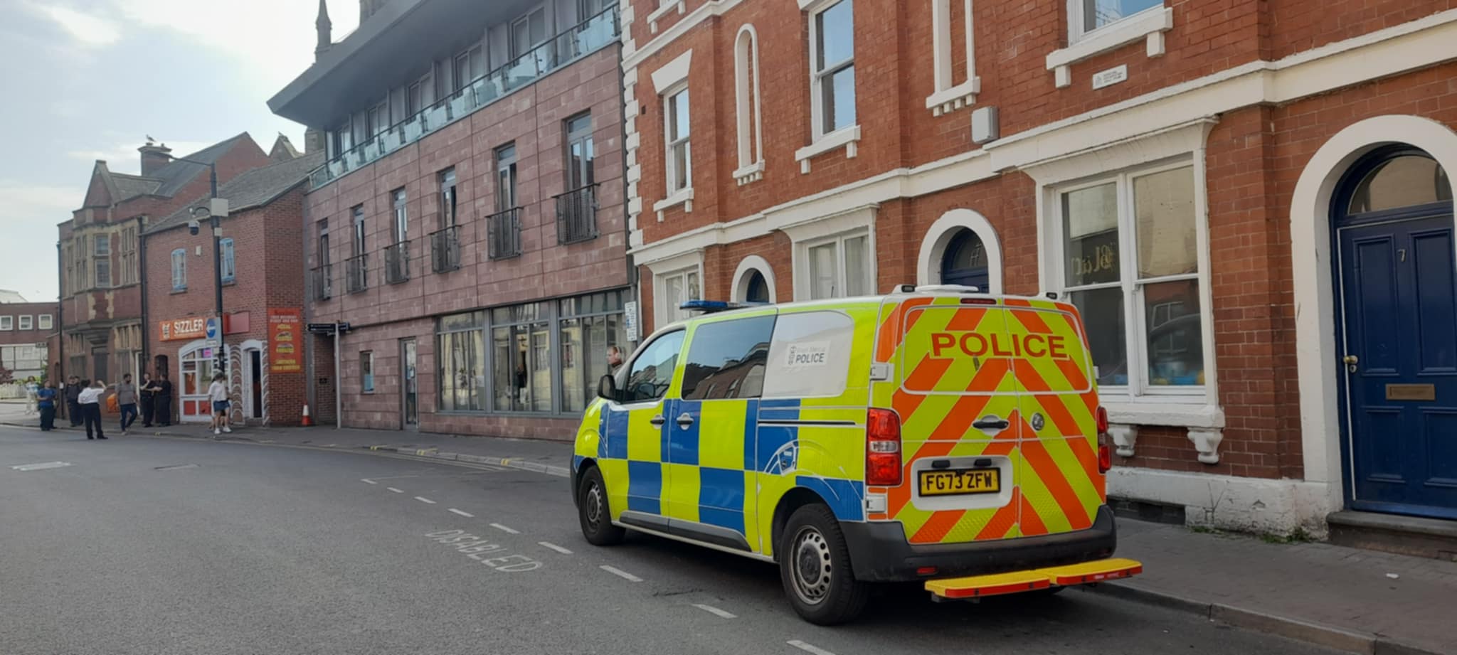 BREAKING | A police operation is underway at a takeaway outlet in Hereford
