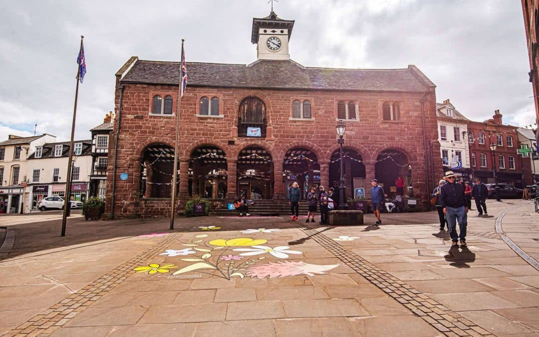 FEATURED | A brand-new initiative is bringing colour and energy to a Herefordshire town this summer with eye-catching bunting, creative street art and a host of special offers from local businesses